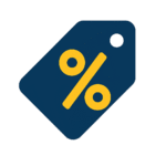 Prijstag pictogram